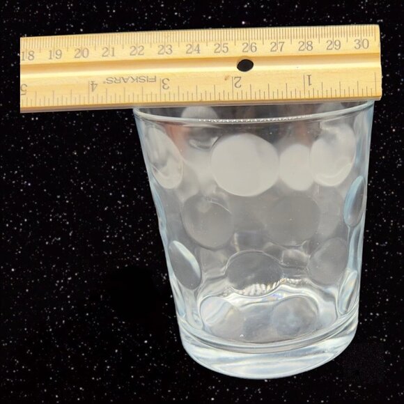 Pasabahce Art Of Glass Turkey Crystal Clear Set Of 6 Old Fashioned Lowball 4”T - Picture 11 of 13